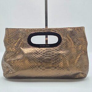 Women's Vintage Bronze Clutch